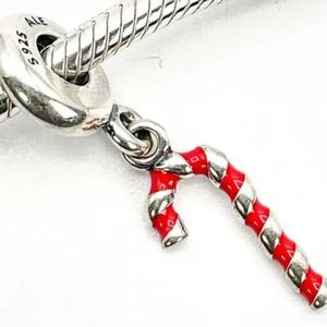 CANDY CANE PANDORA CHARM
